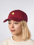 Бейсболка DJINNS арт. Dad Cap Bitter (бордовый)